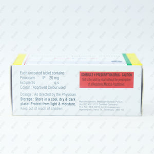 ROCKCAM 20MG Tablets 10's