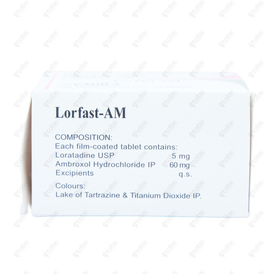 Lorfast AM Tablet 10's