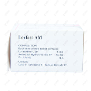 Lorfast AM Tablet 10's
