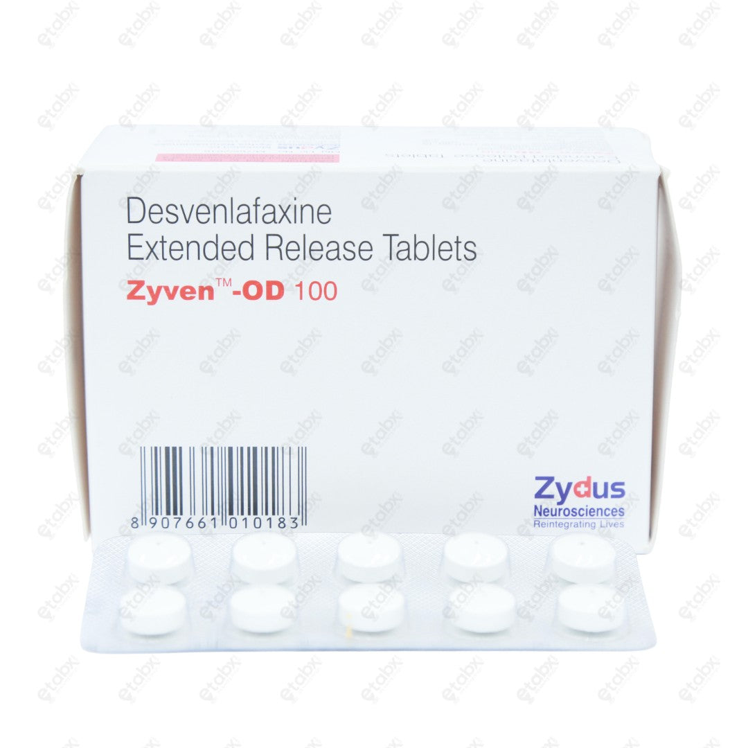 Zyven OD 100mg Tablet - 10's