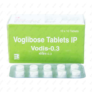 Vodis 0.3 Tablet 10's