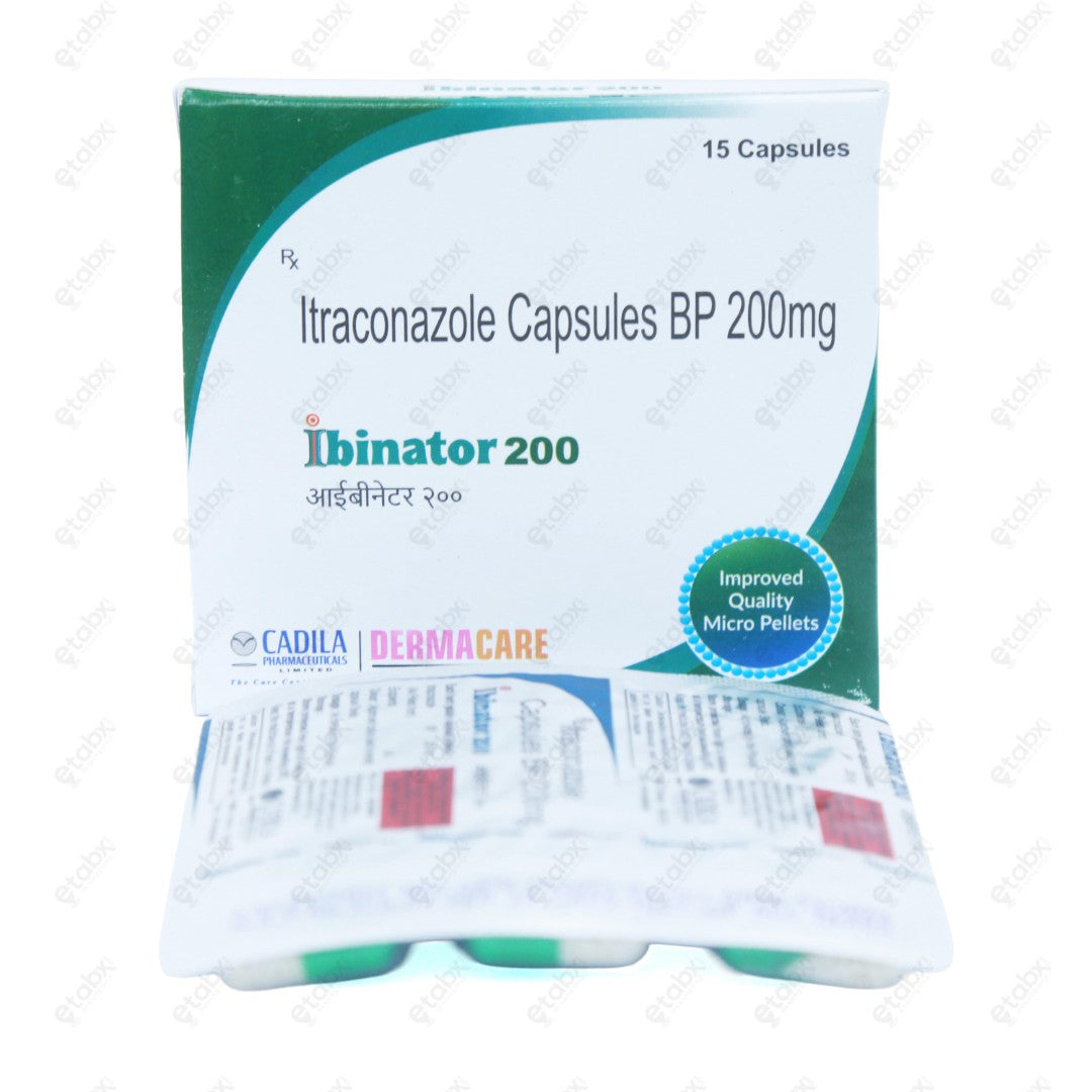 Ibinator 200mg Capsules 15's