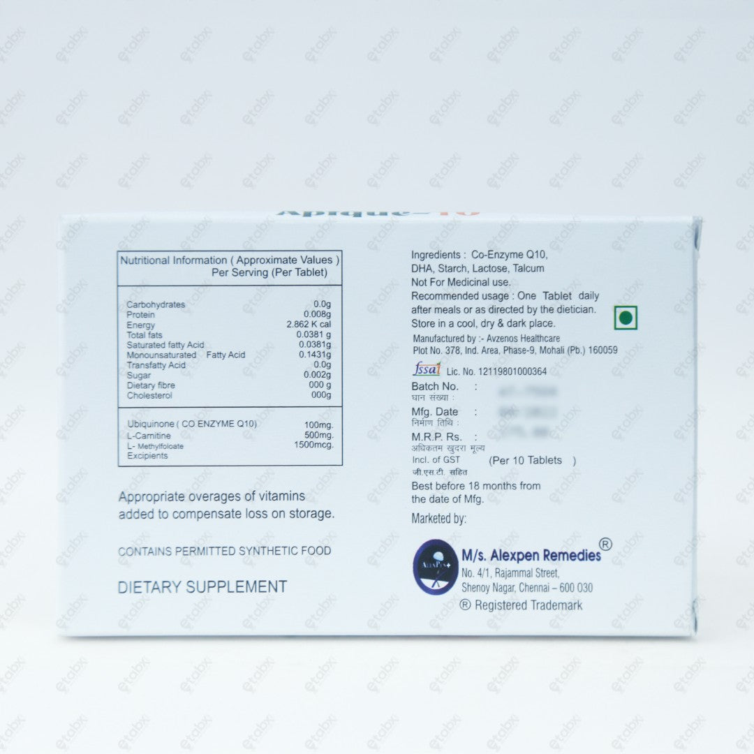 Aptque 10mg Tablet 10's
