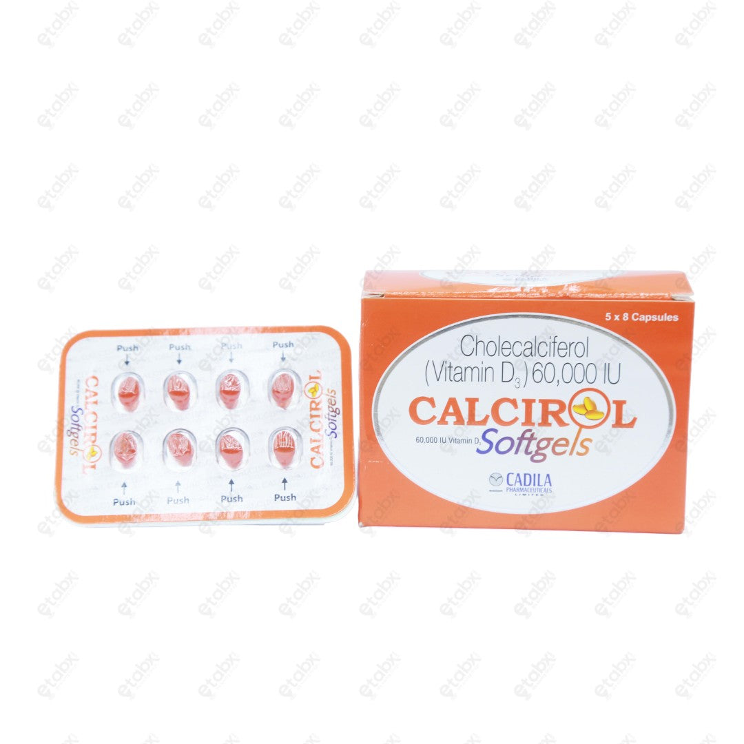 Calcirol Softgel 8's