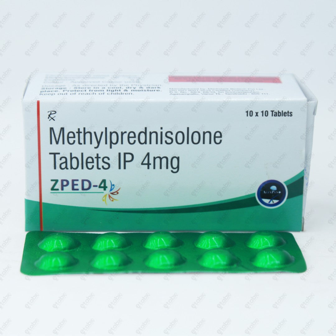 ZPED 4MG Tablets 10's