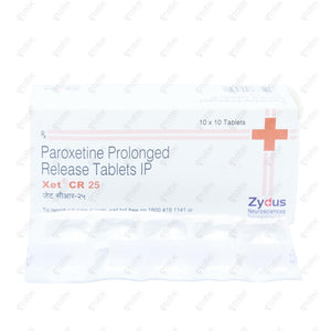 Xet CR 25mg Tablet 10's