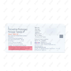 Xet CR 25mg Tablet 10's