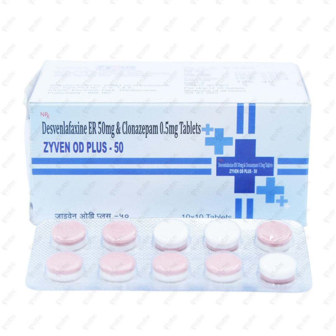 ZYVEN OD PLUS 50mg Tablets (10's)
