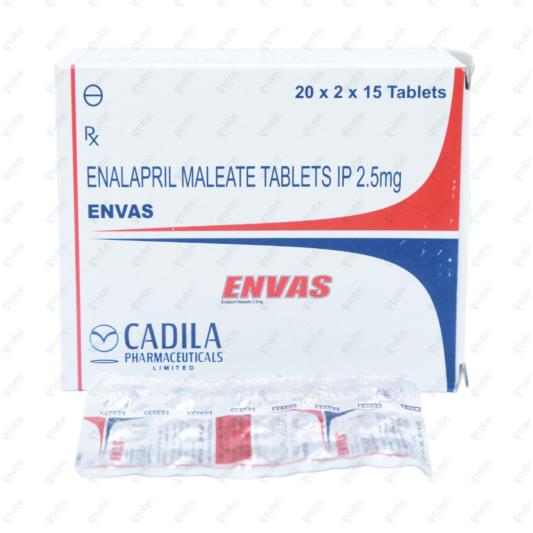 Envas 2.5mg Tablet 15's