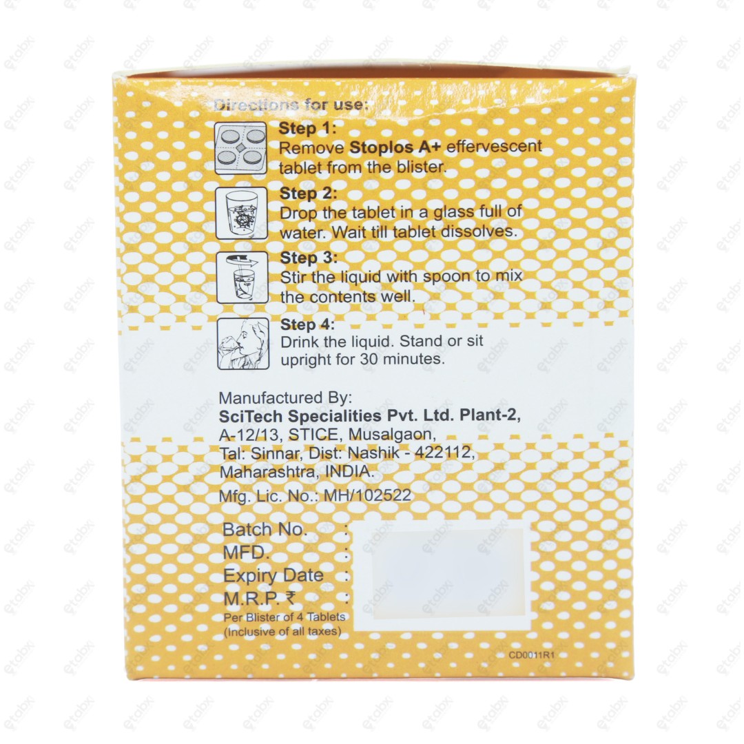 STOPLOS A+ 4 Tablets