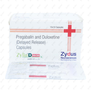 Zylin D 50mg + 20mg Capsule - 10's