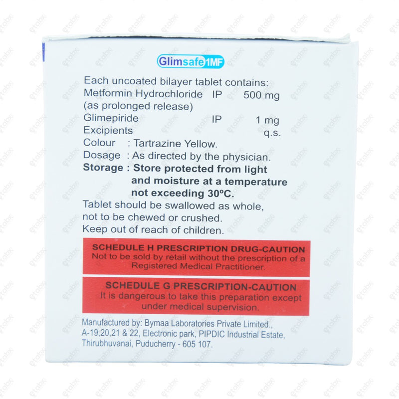 Glimsafe 1MF Tablet 10's