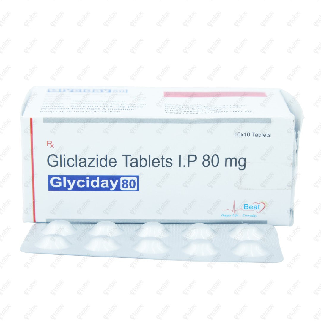 Glyciday 80 Tablet 10's