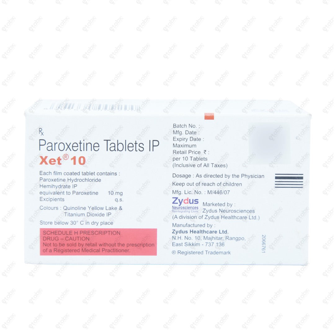 XET 10MG Tablets 10s
