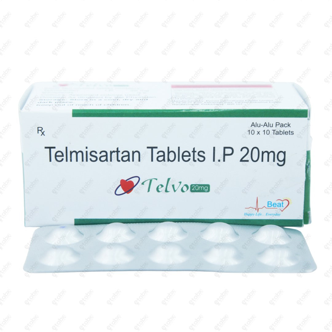 Telvo 20mg Tablet 10's