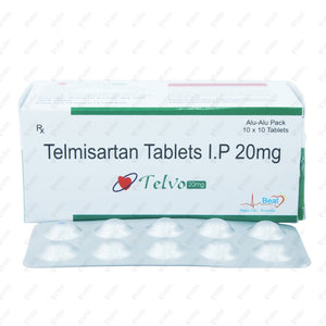 Telvo 20mg Tablet 10's