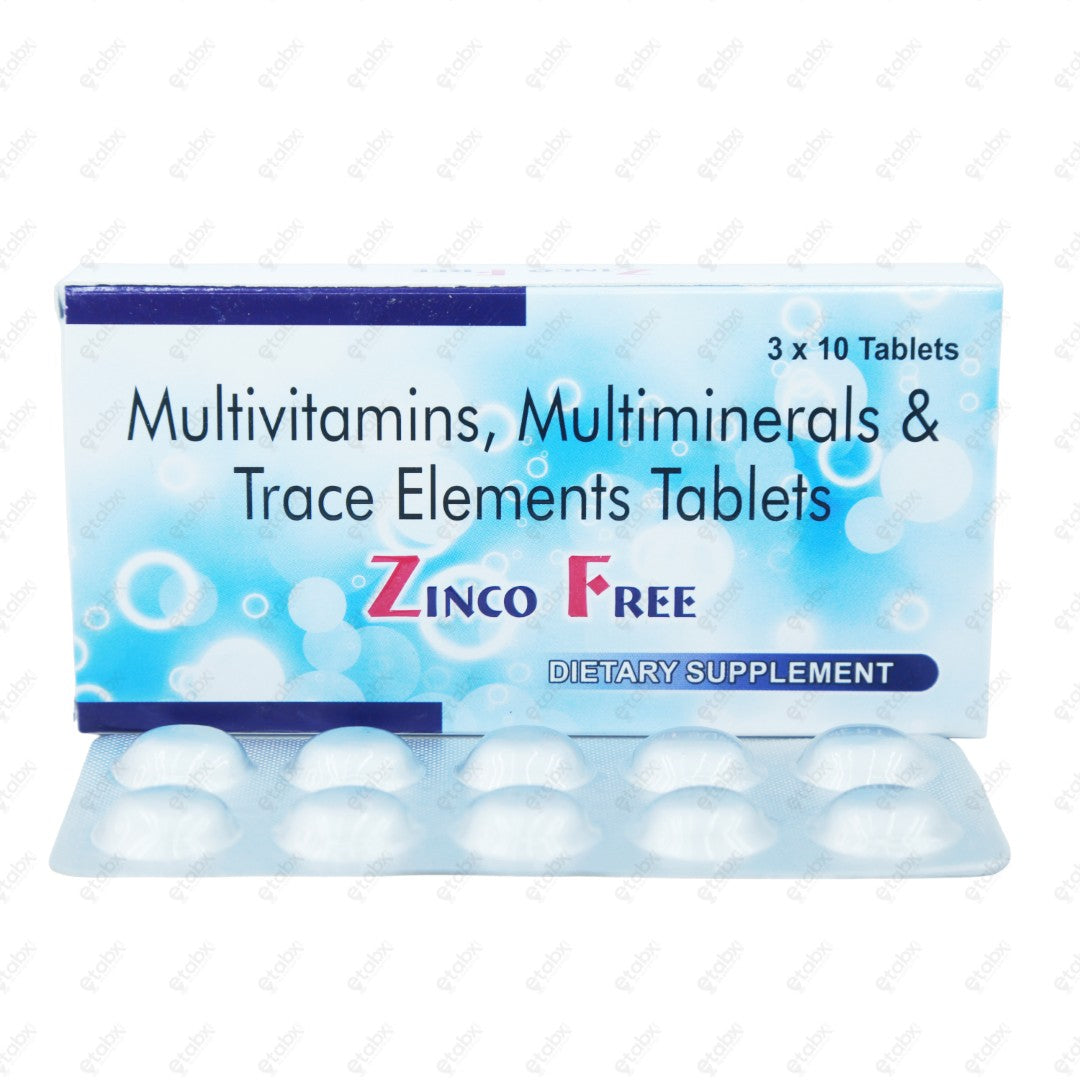 Zinco Free Tablets 10's