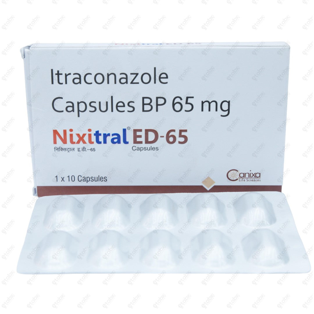 NIXITRAL ED 65mg Capsules 10's