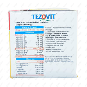 Tezovit Tablet 10's
