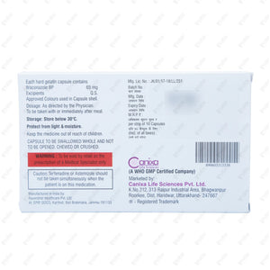 NIXITRAL ED 65mg Capsules 10's