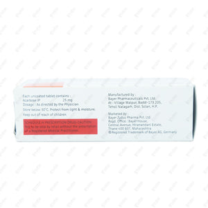 Glucobay 25 Tablet 10's