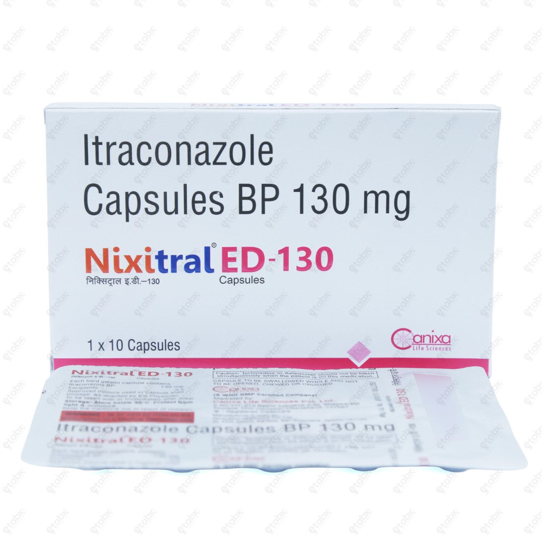 Nixitral ED 130mg Capsules 10s