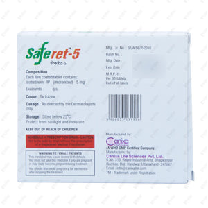 SAFERET 5 Tablet 10's
