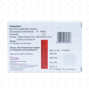 Fenixa 180 Tablet 10's
