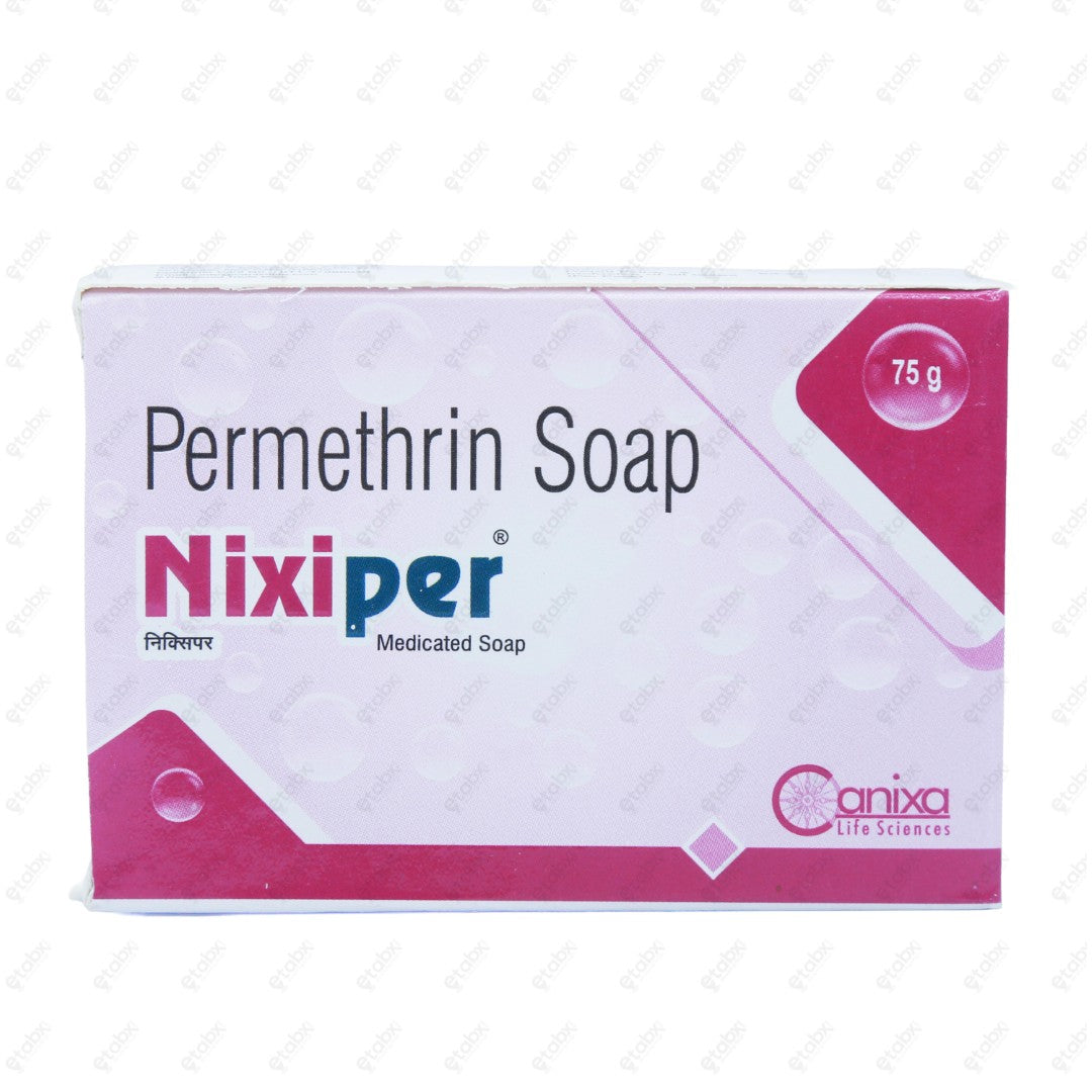 Nixiper Soap 75GM Medicated Antibacterial Soap