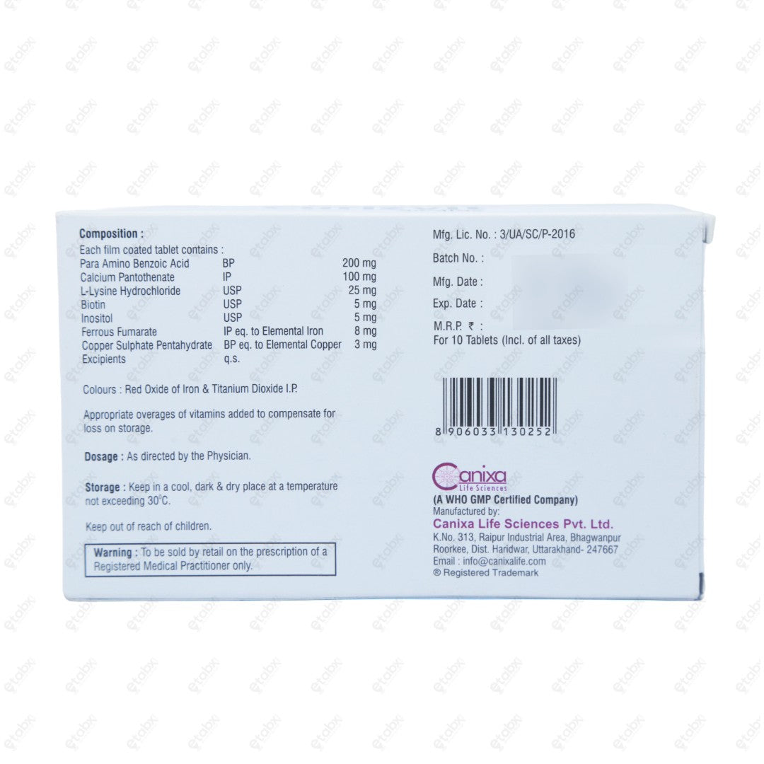 Curlzvit Tablet 10's