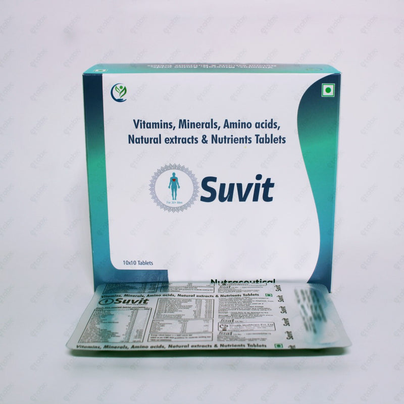 Suvit Multivitamin 10's – Advanced Diabetic Multivitamin