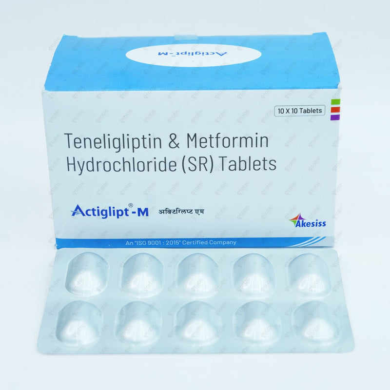 ACTIGLIPT M Tablets 10's