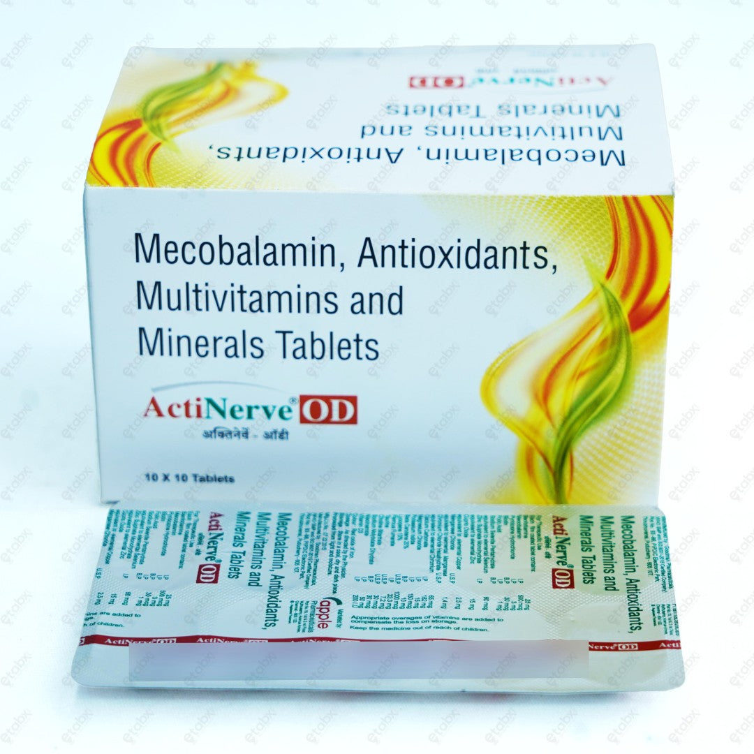 Actinerve OD Tablets 10's