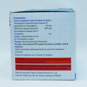 ACTIGLIPT M Tablets 10's