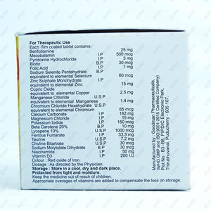 Actinerve OD Tablets 10's