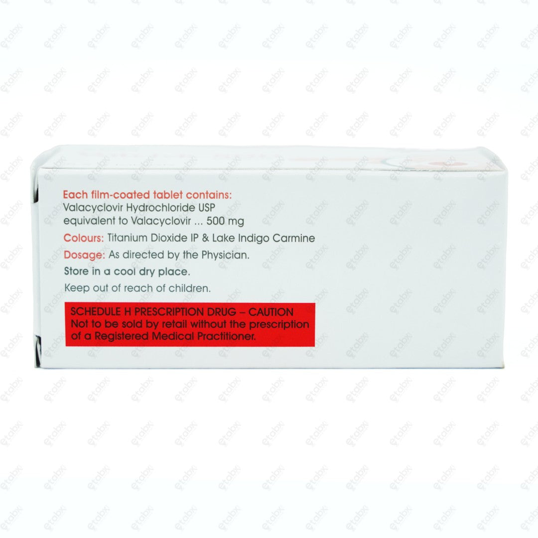 Valcivir 500mg Tablet 3's