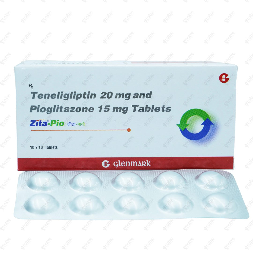 Zita Pio 20/15 Tablet 10's