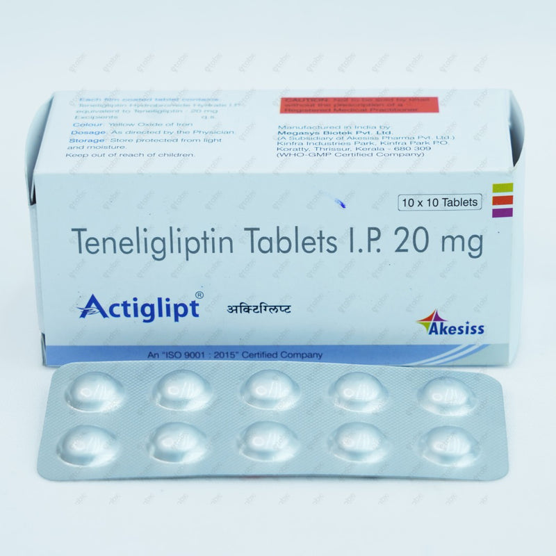 Actiglipt Tablets 10's