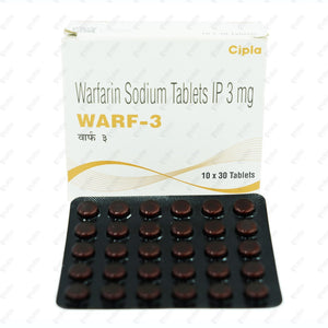 Warf 3mg Tablet 30's