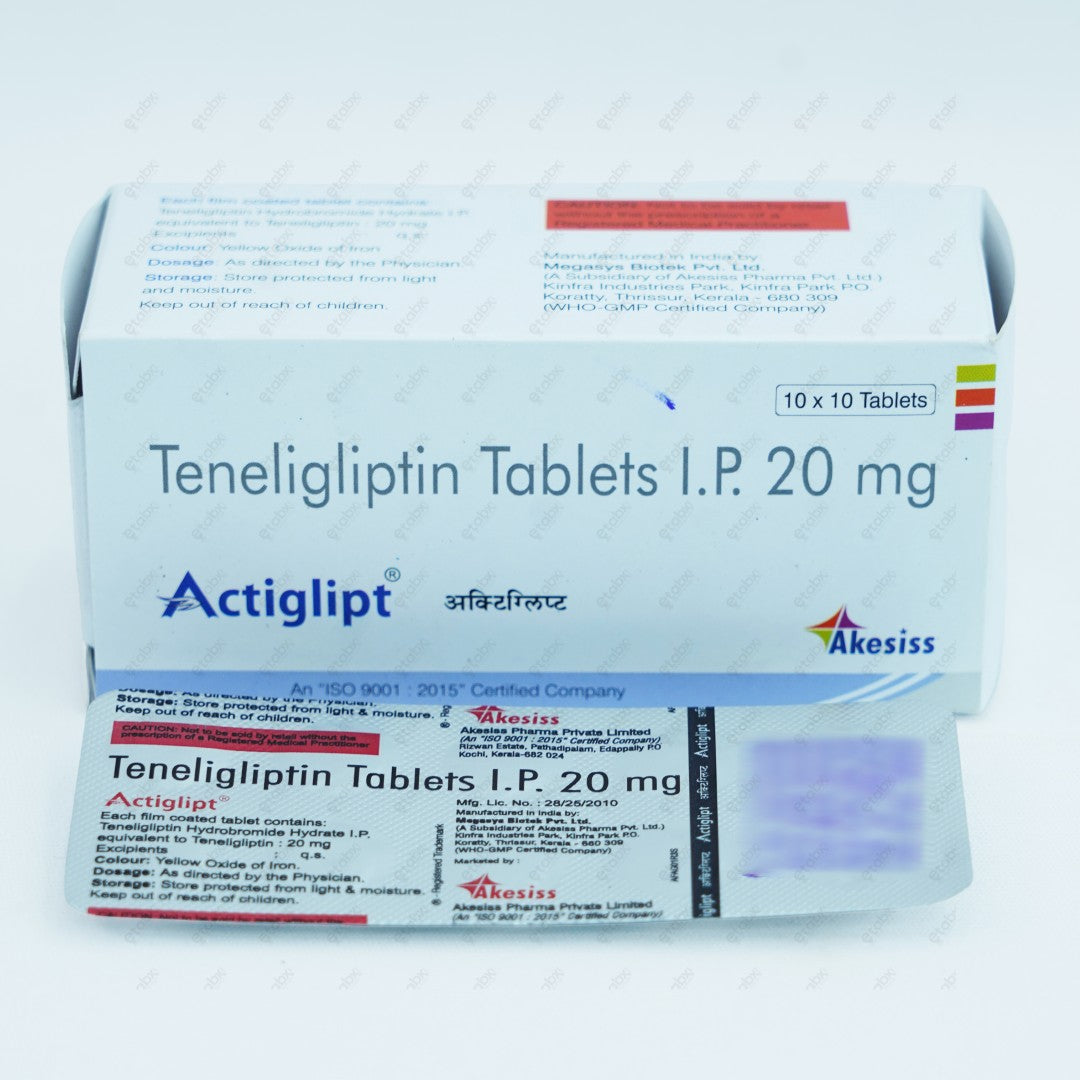 Actiglipt Tablets 10's