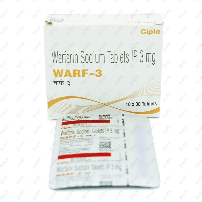 Warf 3mg Tablet 30's