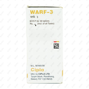 Warf 3mg Tablet 30's