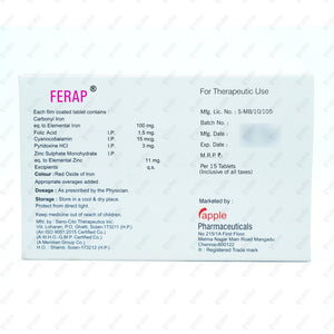 FERAP Tablet 15's