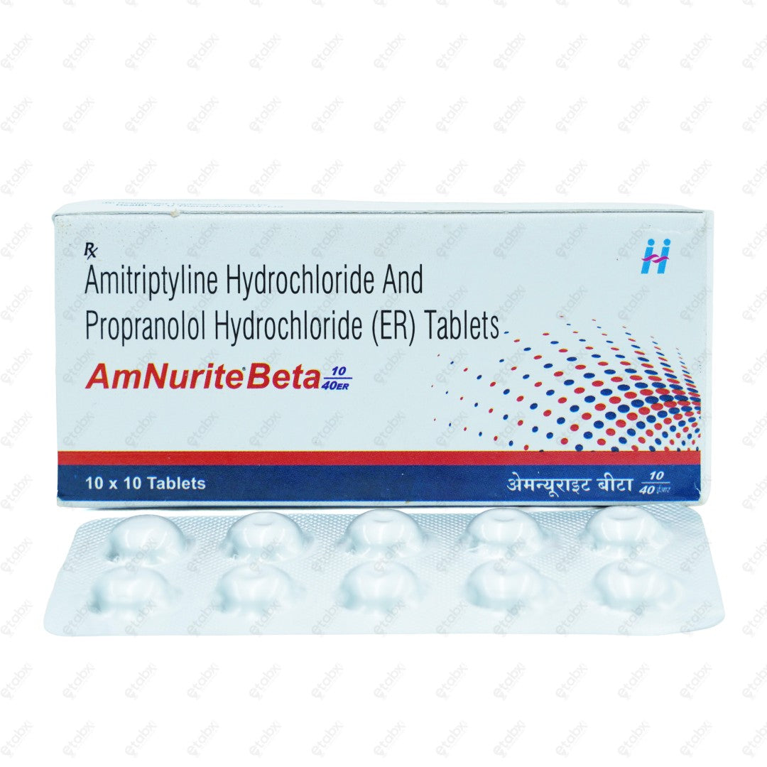Amnurite Beta 10/40 ER Tablet 10 Tablets