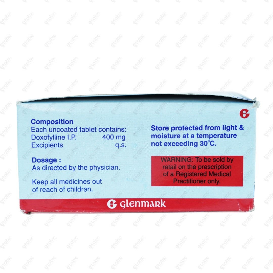 Doxovent 400mg Tablet 10's