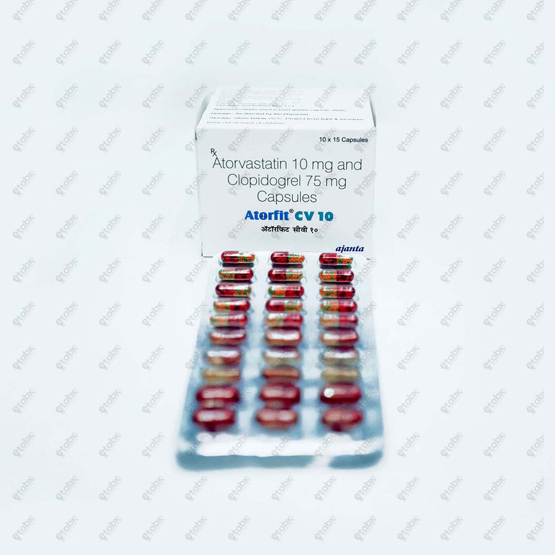 Atorfit CV 10mg Capsule 15's