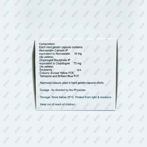 Atorfit CV 10mg Capsule 15's