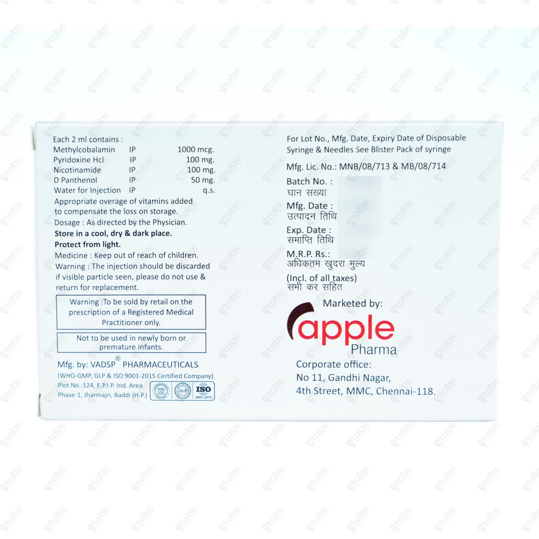 ACTINERVE PLUS Injection 1mcg