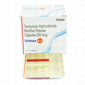 Urimax 0.2 Capsule 15's