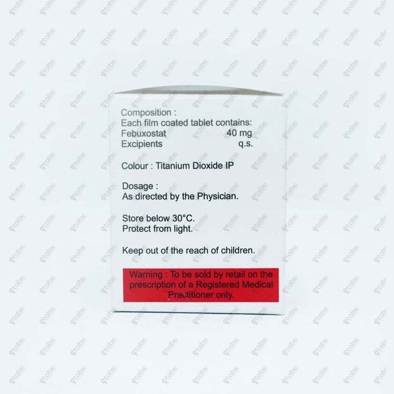 Feburic 40mg Tablet 15's